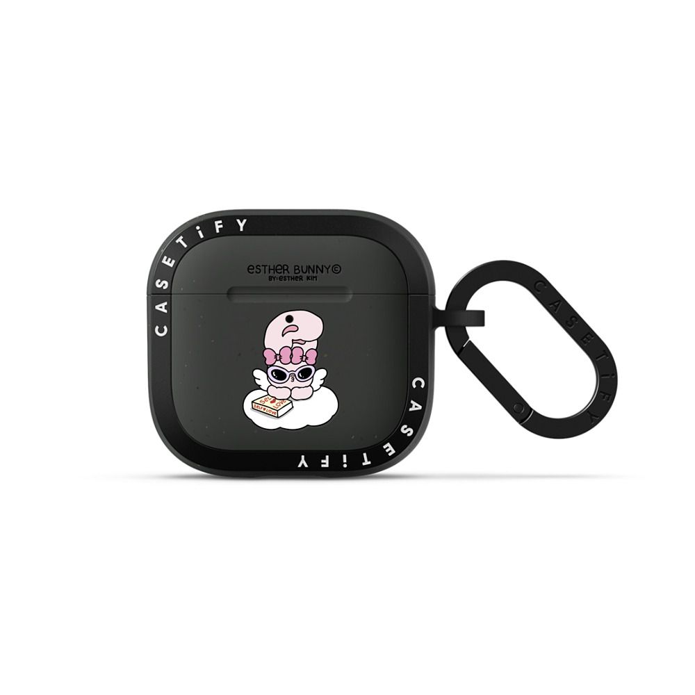 Esther Bunny Loves Me Time earbuds case