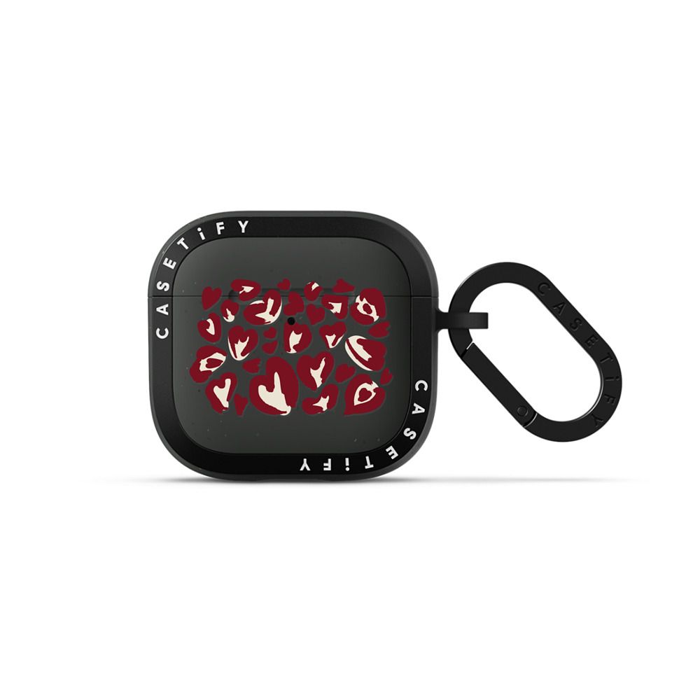 Leopard Red Earbuds Case - 1780a5