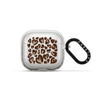 Leopard Brown Earbuds Case