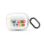 THE WORLD IS YOURS AIRPODS CASE BY SUE TSAI