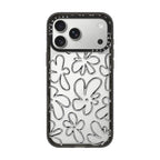Chrome Flower iPhone Case