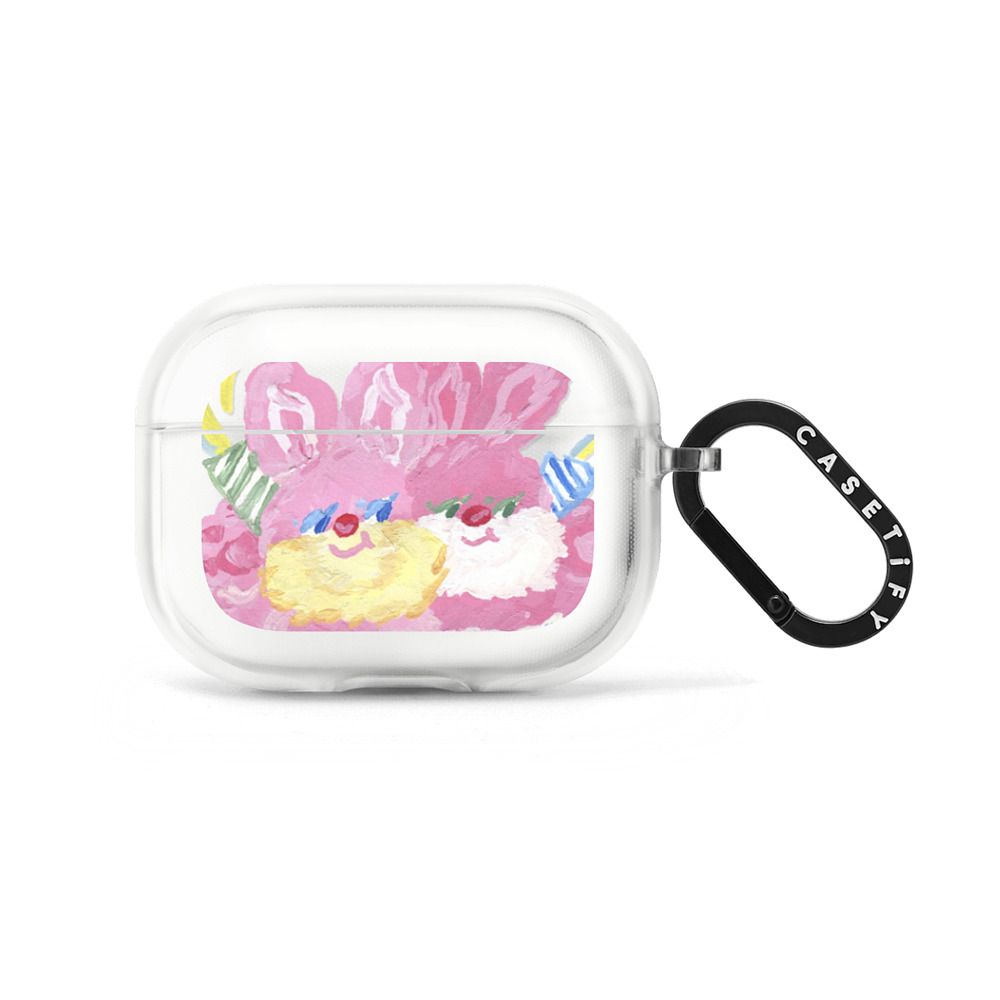 Party Pink Earbuds Case