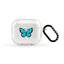 Blue Monarca by Sofia Castellanos Earbuds Case