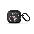 Floral Reverie - Blue Earbuds Case