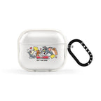 Family Sticker Earbuds Case