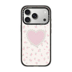 Pearly Heart iPhone Case - 332e7f