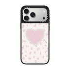 Pearly Heart iPhone Case - 332e7f