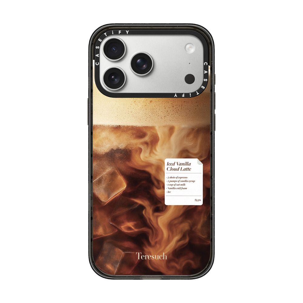 Iced Vanilla Cloud Latte iPhone Case Secondary image