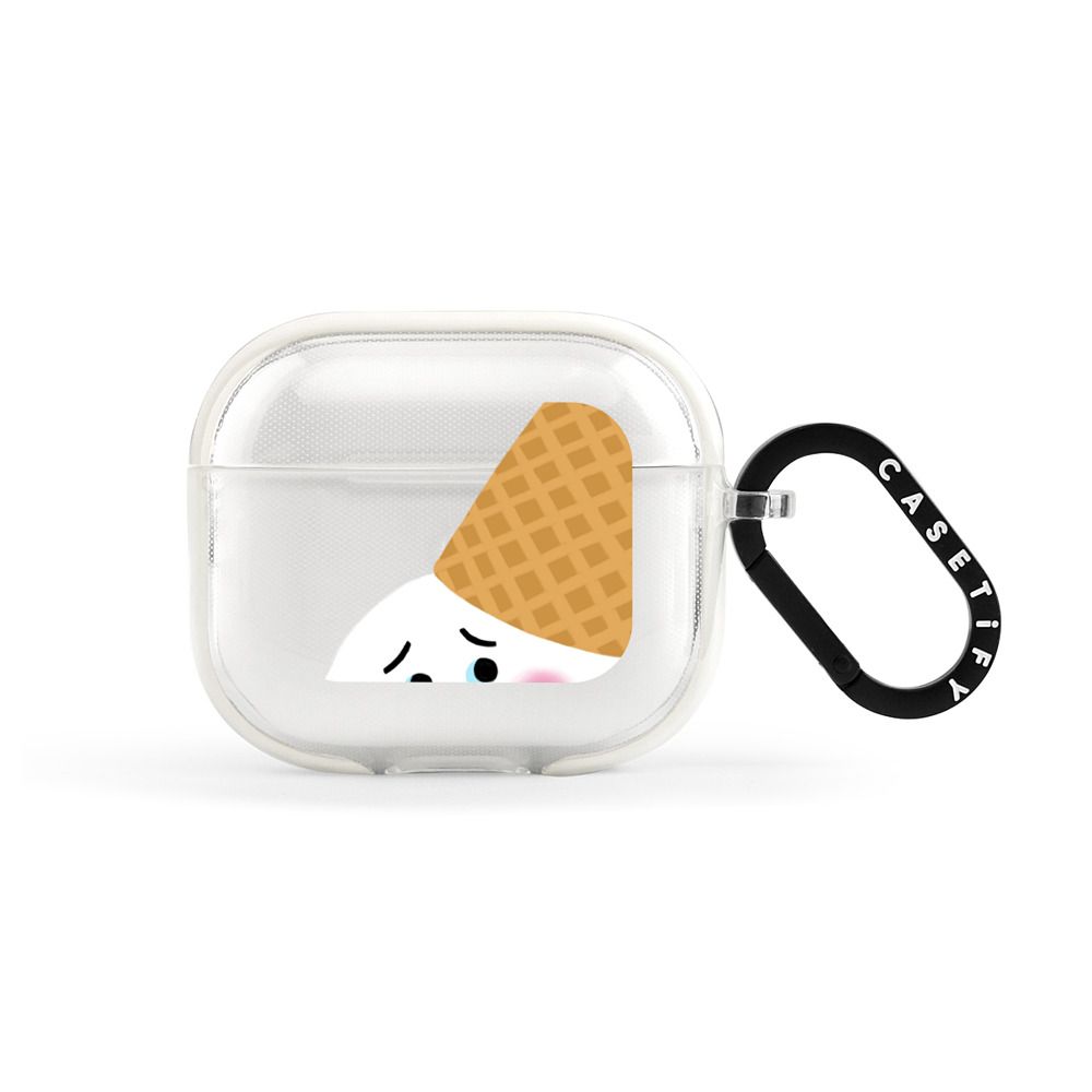 Melting Ice Cream Earbuds Case