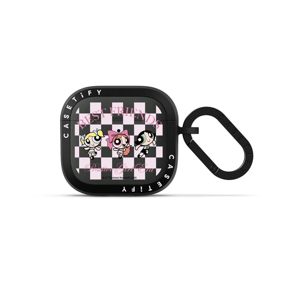 The Powerpuff Girls Characters Sticker Earbuds Case