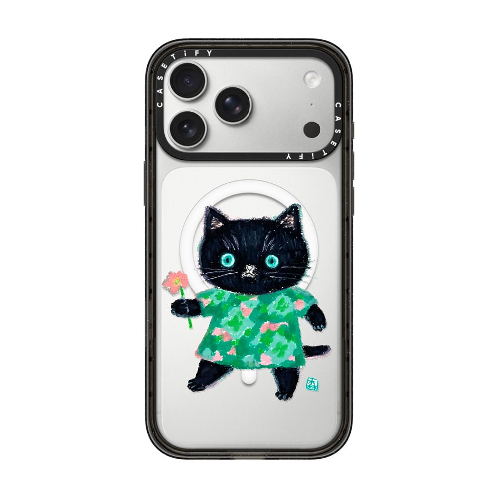 FLOWER CAT iPhone Case Main image