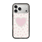 Pearly Heart iPhone Case - 332e7f