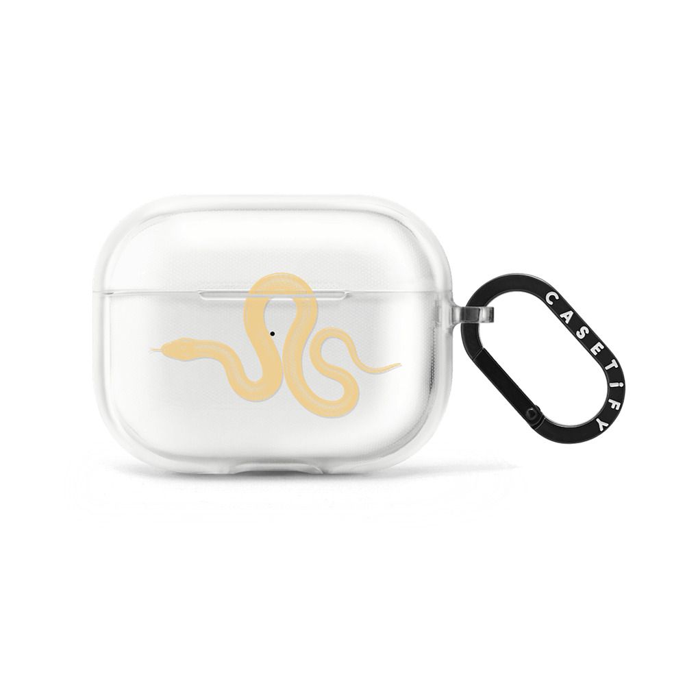 Gold Kingsnake Earbuds Case Main image