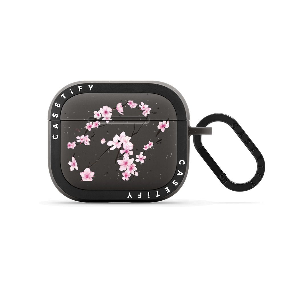 Floral Reverie - Blue Earbuds Case