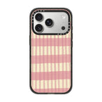 Pink Summer Stripes iPhone Case