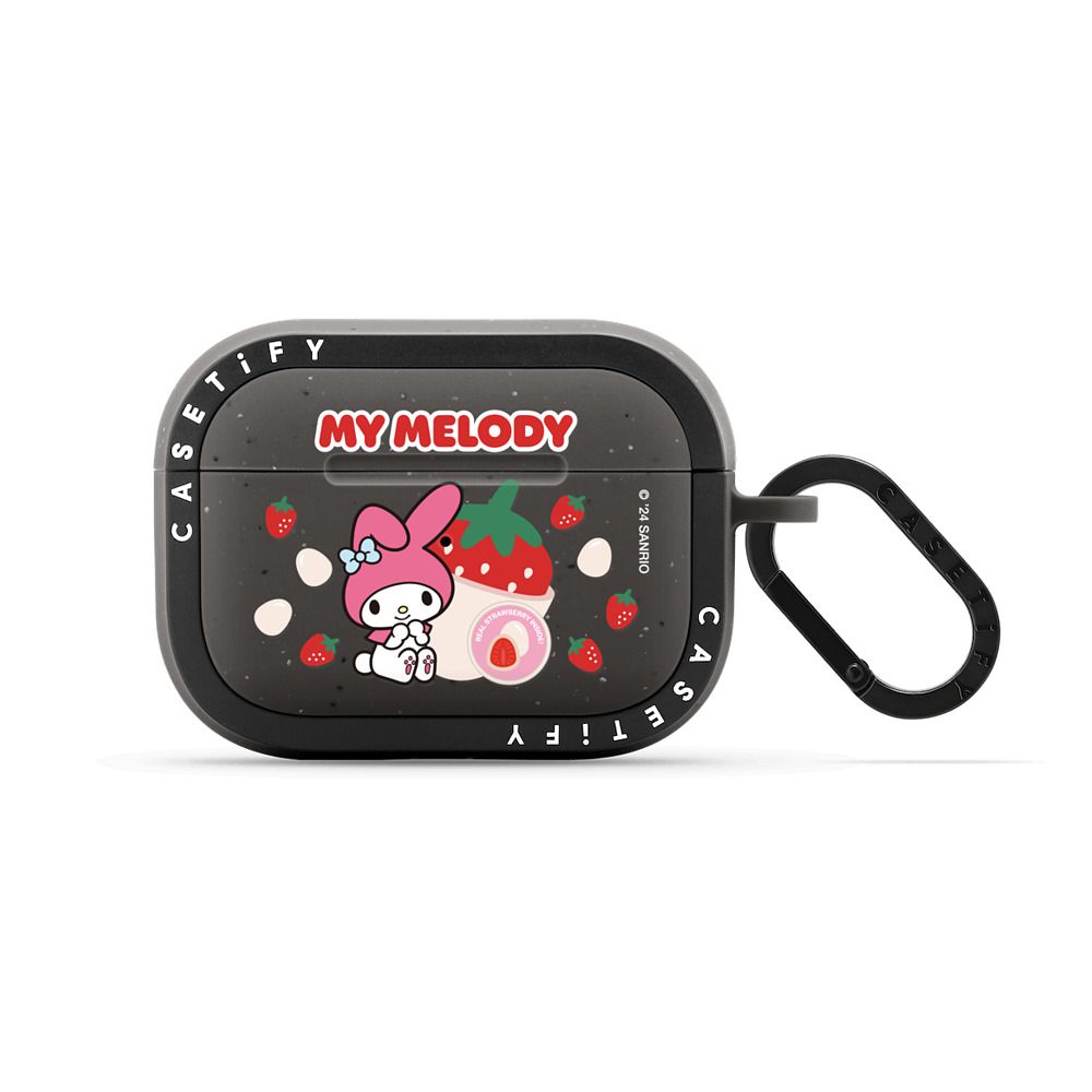 My Melody Strawberry Chocolate Earbuds Case