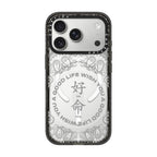 WYAGL Paisley Case - Grey iPhone Case