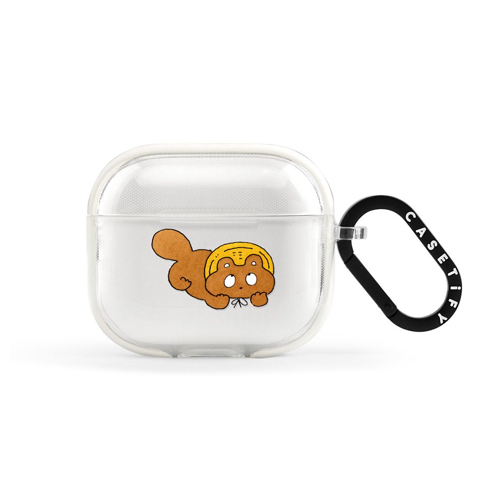 Relaxing tanuki Earbuds Case