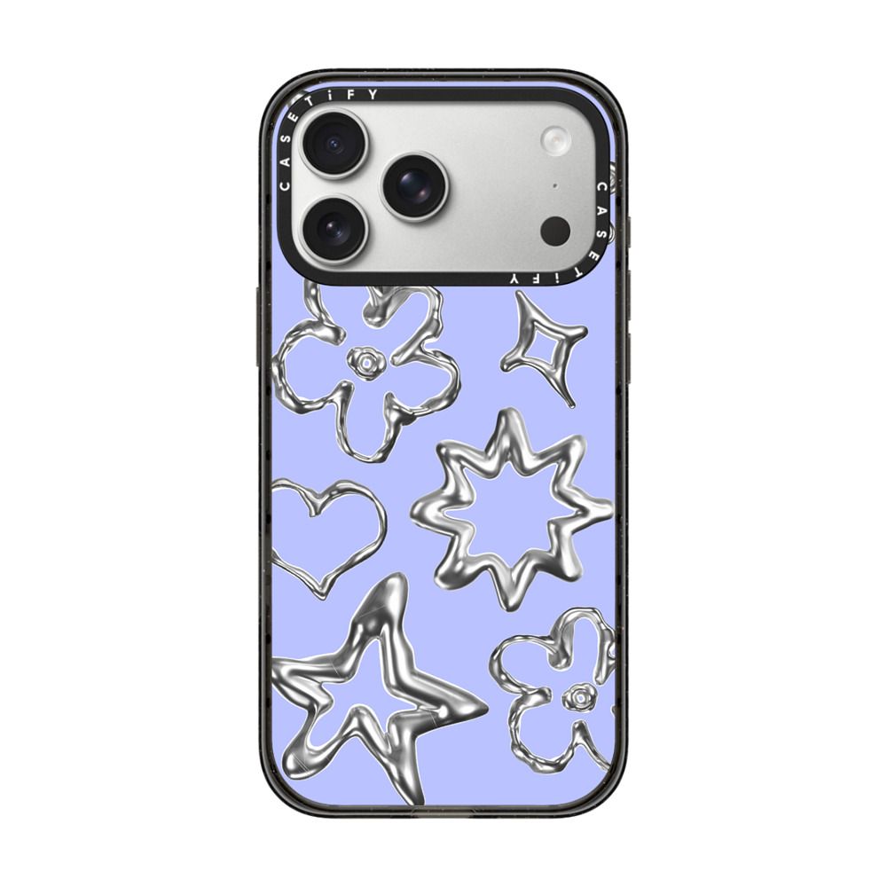 Chrome Doodles iPhone Case Secondary image