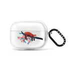 Red Panda Floral by Papio Press Earbuds Case