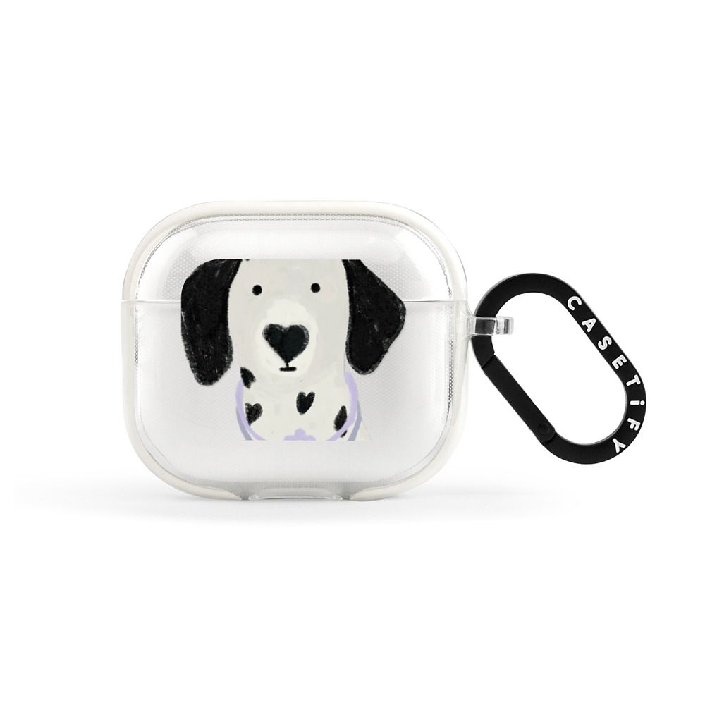 Dalmatian Hearts Earbuds Case
