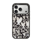 Bow Tie Bunnies iPhone Case