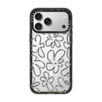 Chrome Flower iPhone Case