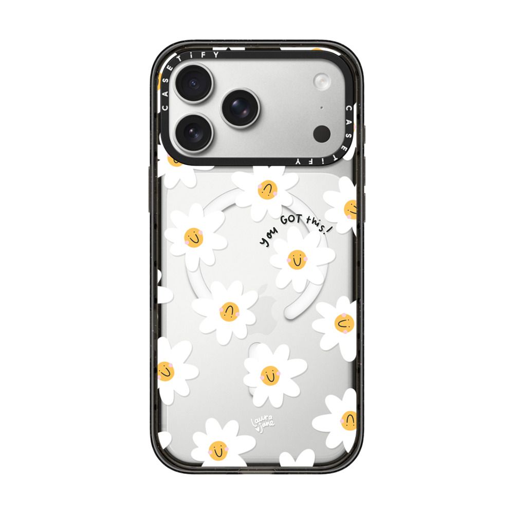 Daisies by Laura Jane Illustrations iPhone Case Main image