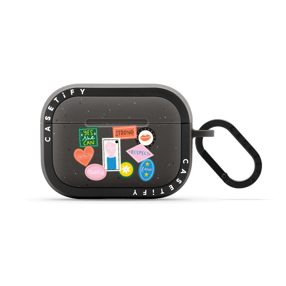 WOMEN STICKERS Airpods Pro by Black Lamb Studio Earbuds Case