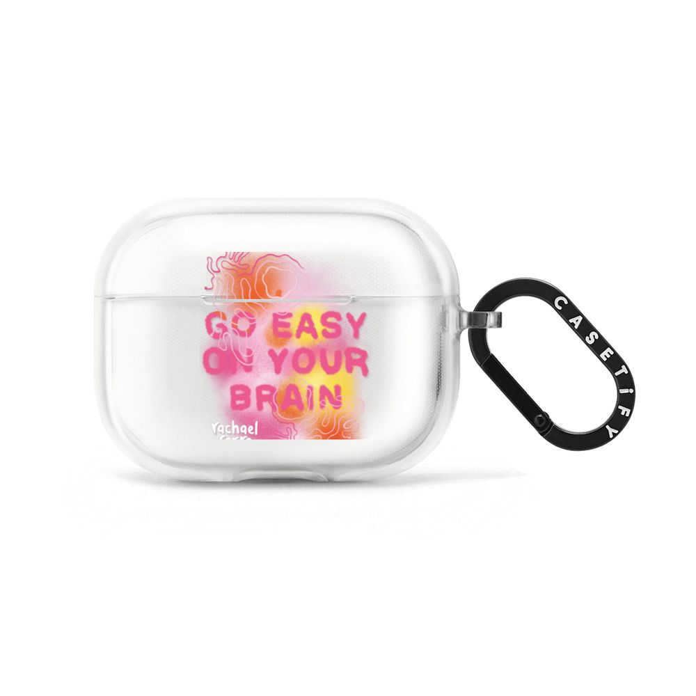 Go Easy on Your Brain Earbuds Case