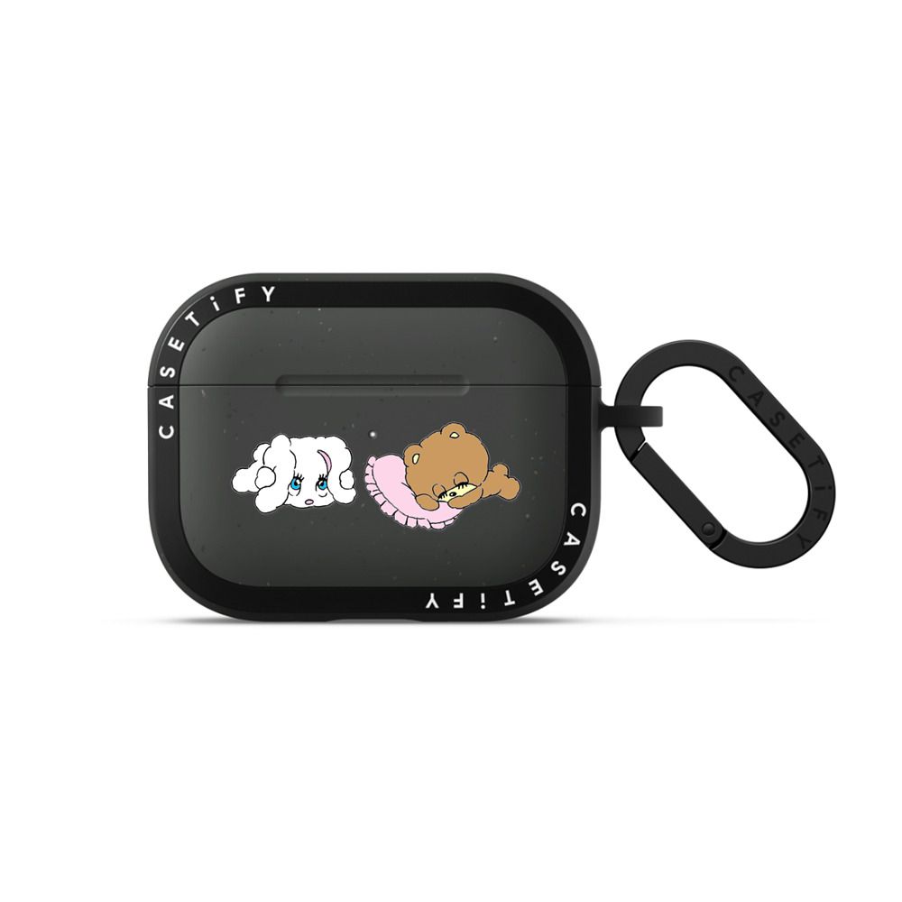 Napping Bunny & Bear Earbuds Case