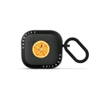 Heart Orange Earbuds Case