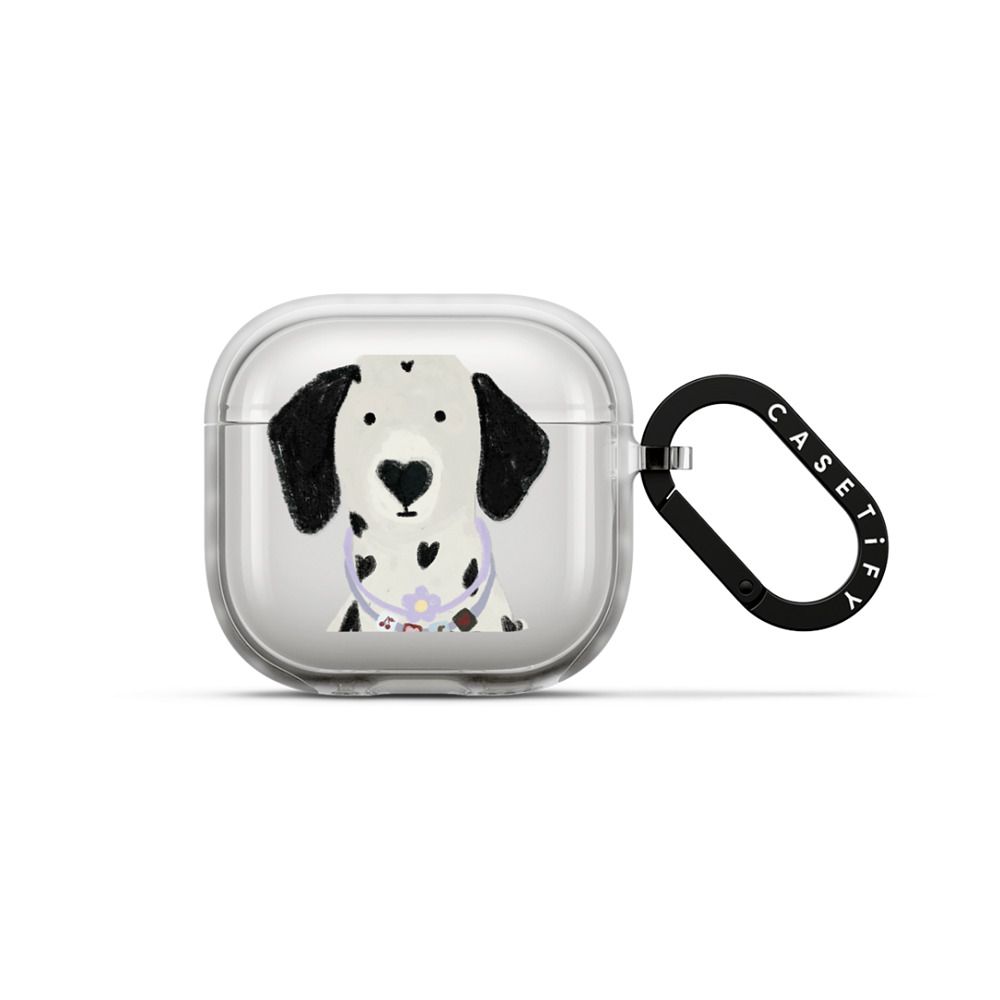 Dalmatian Hearts Earbuds Case