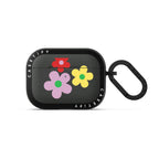 Floral Stripes Earbuds Case