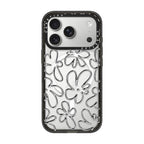 Chrome Flower iPhone Case
