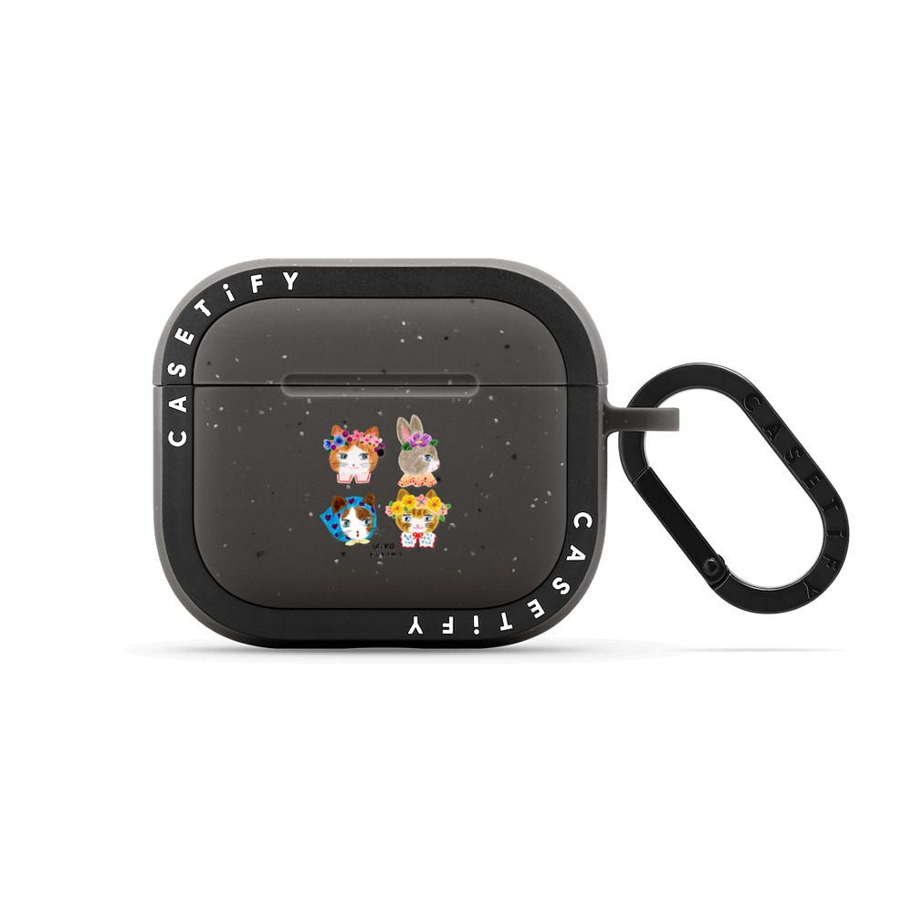 fluffy little friends Earbuds Case Main image