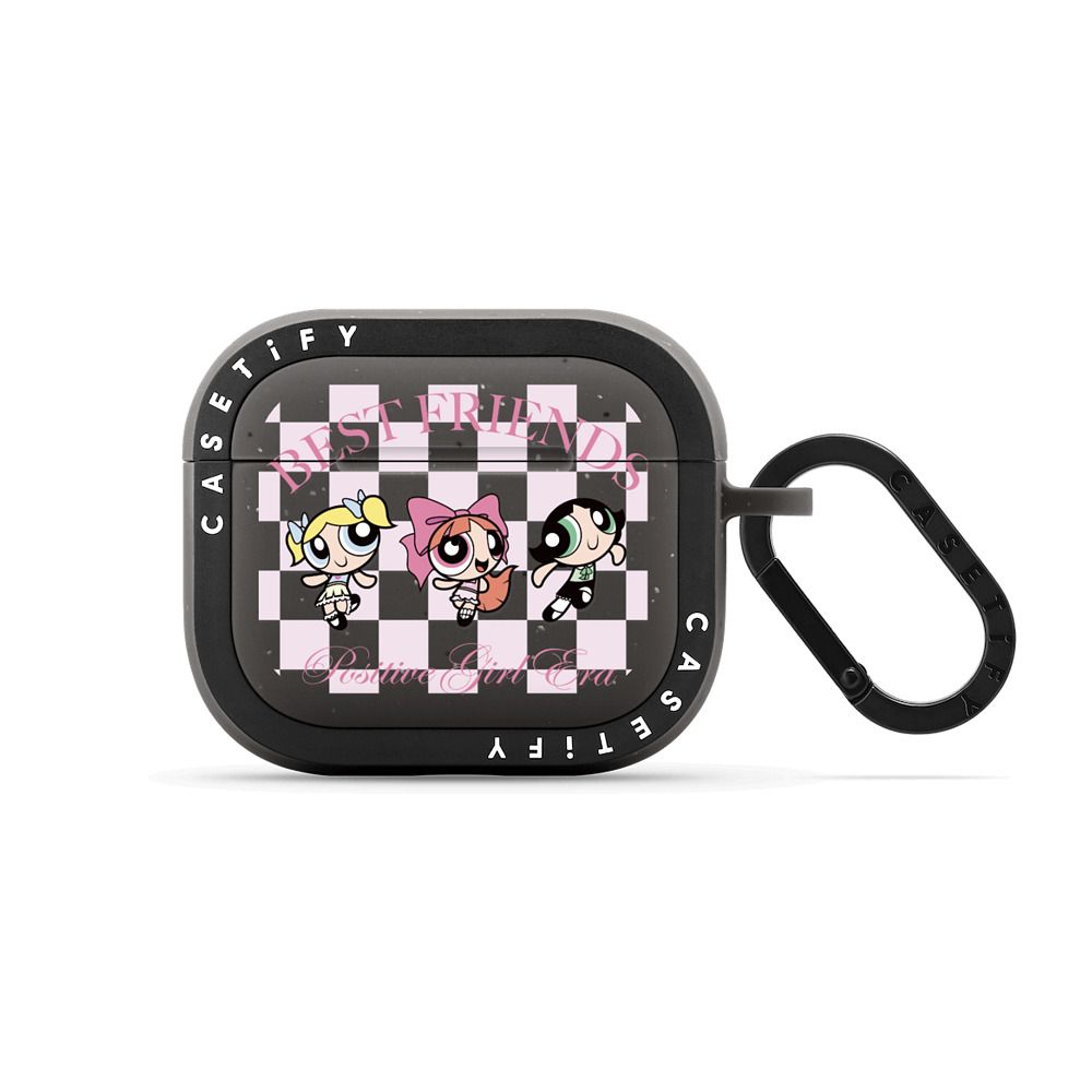 The Powerpuff Girls Characters Sticker Earbuds Case