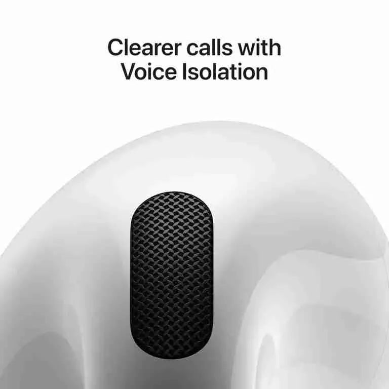 AirPods (4th Generation) featuring Active Noise Cancellation, Refurbished Bluetooth Earphones for Apple iPhone, with USB-C Charging Case