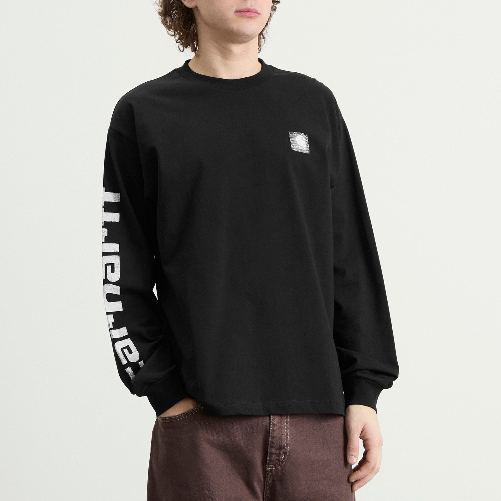 Carhartt WIP Long Sleeve Archive Script T-Shirt