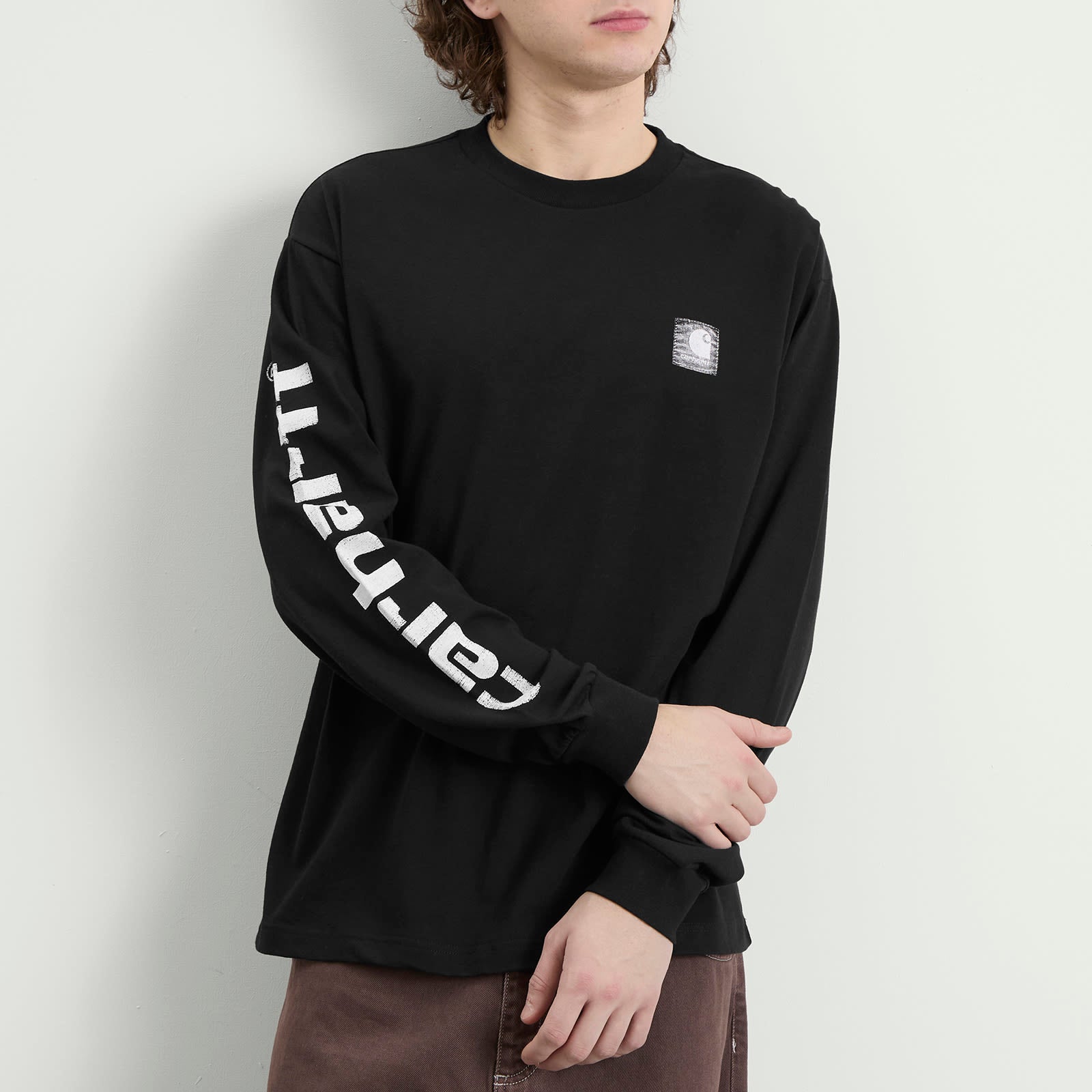 Carhartt WIP Long Sleeve Archive Script T-Shirt