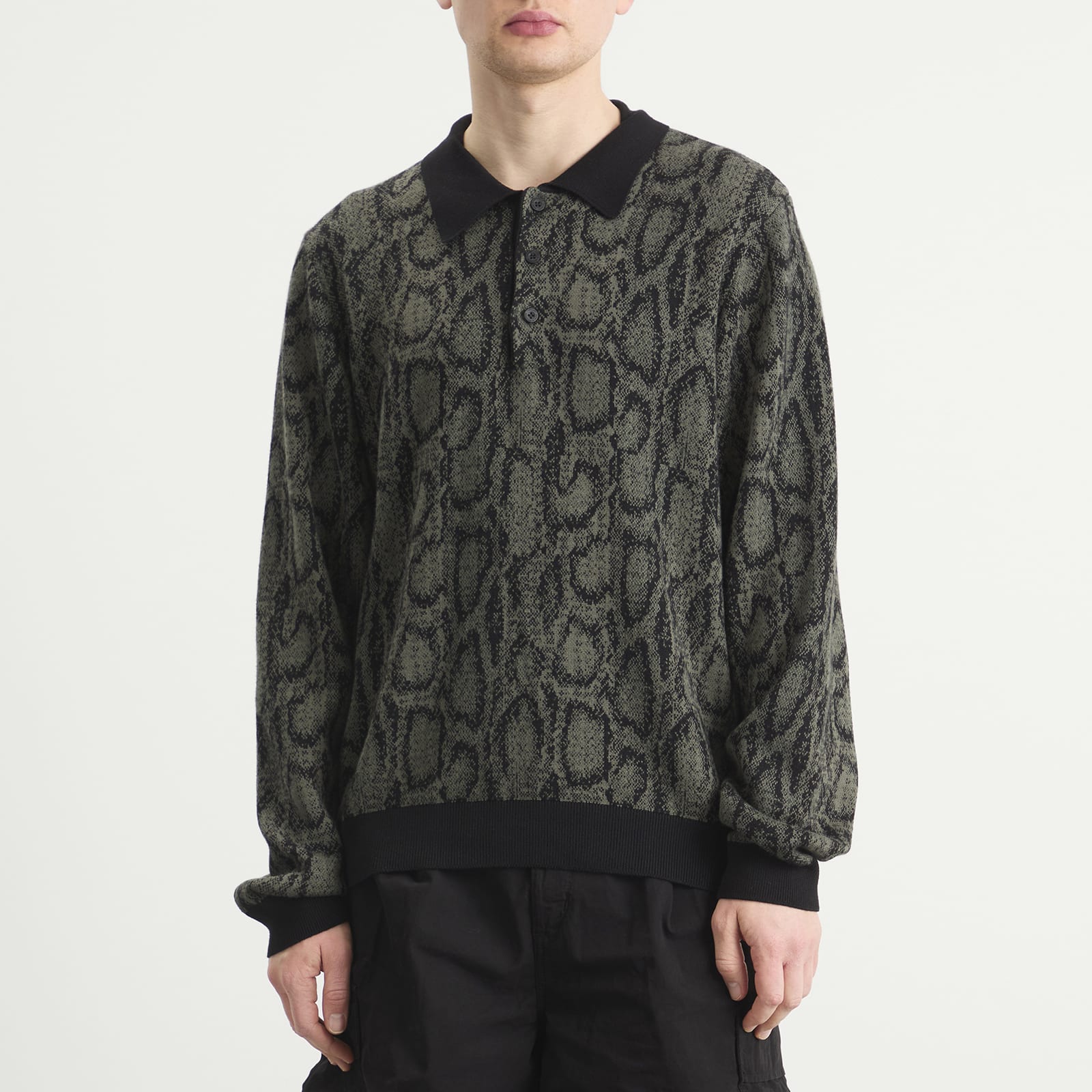 Carhartt WIP Snake Knit Polo