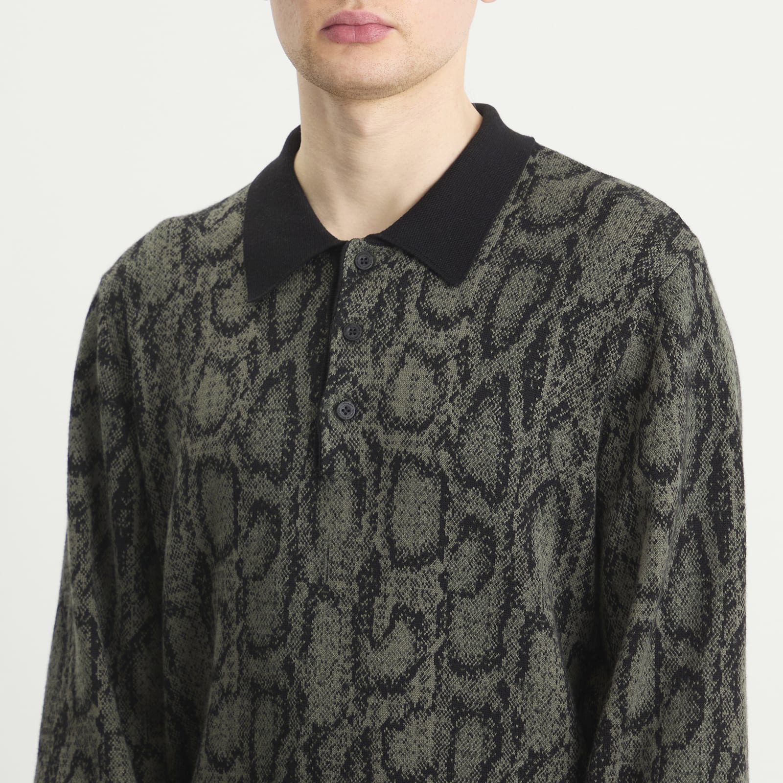 Carhartt WIP Snake Knit Polo