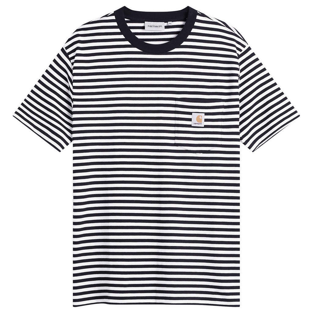 Carhartt WIP Ezra Stripe Pocket T-Shirt