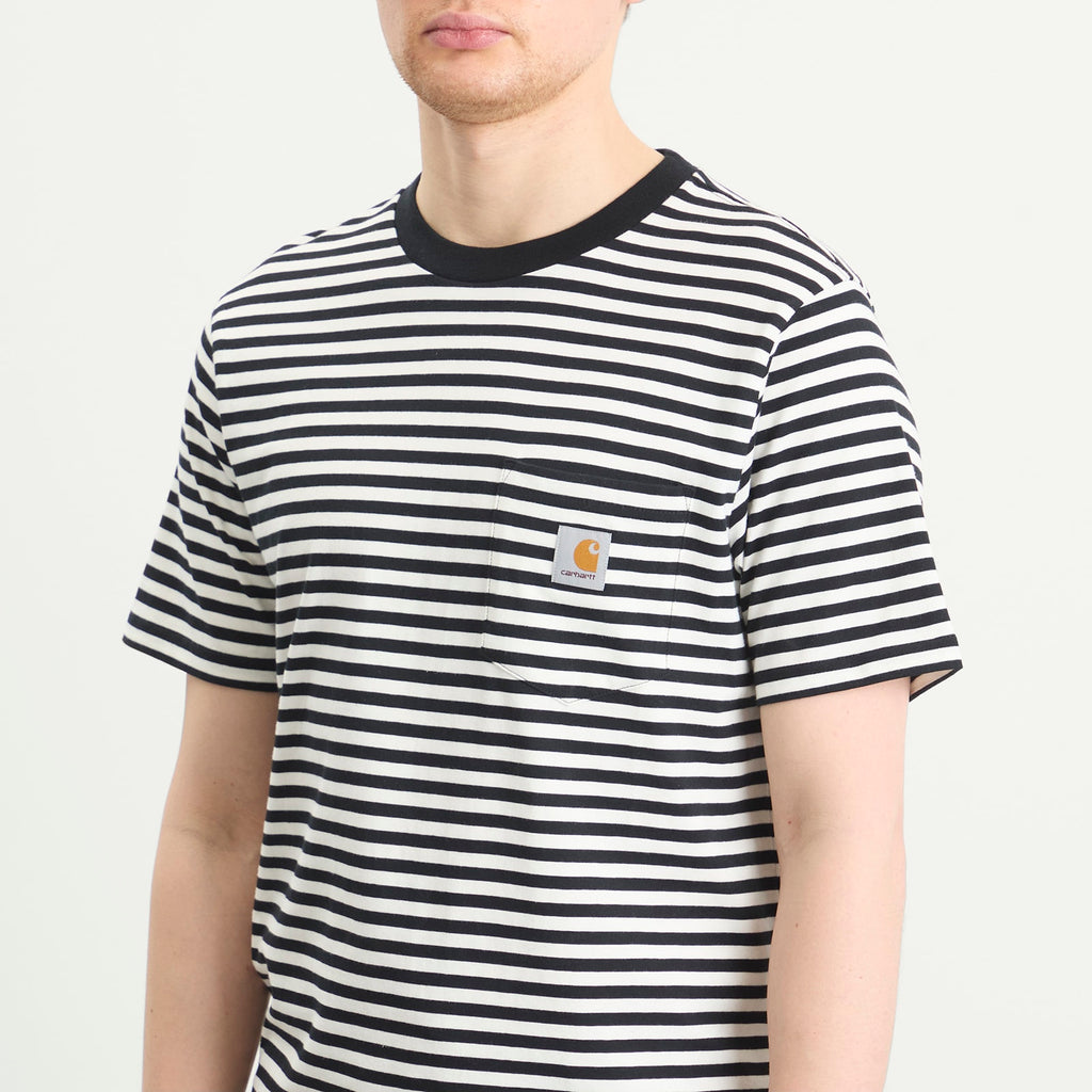 Carhartt WIP Ezra Stripe Pocket T-Shirt