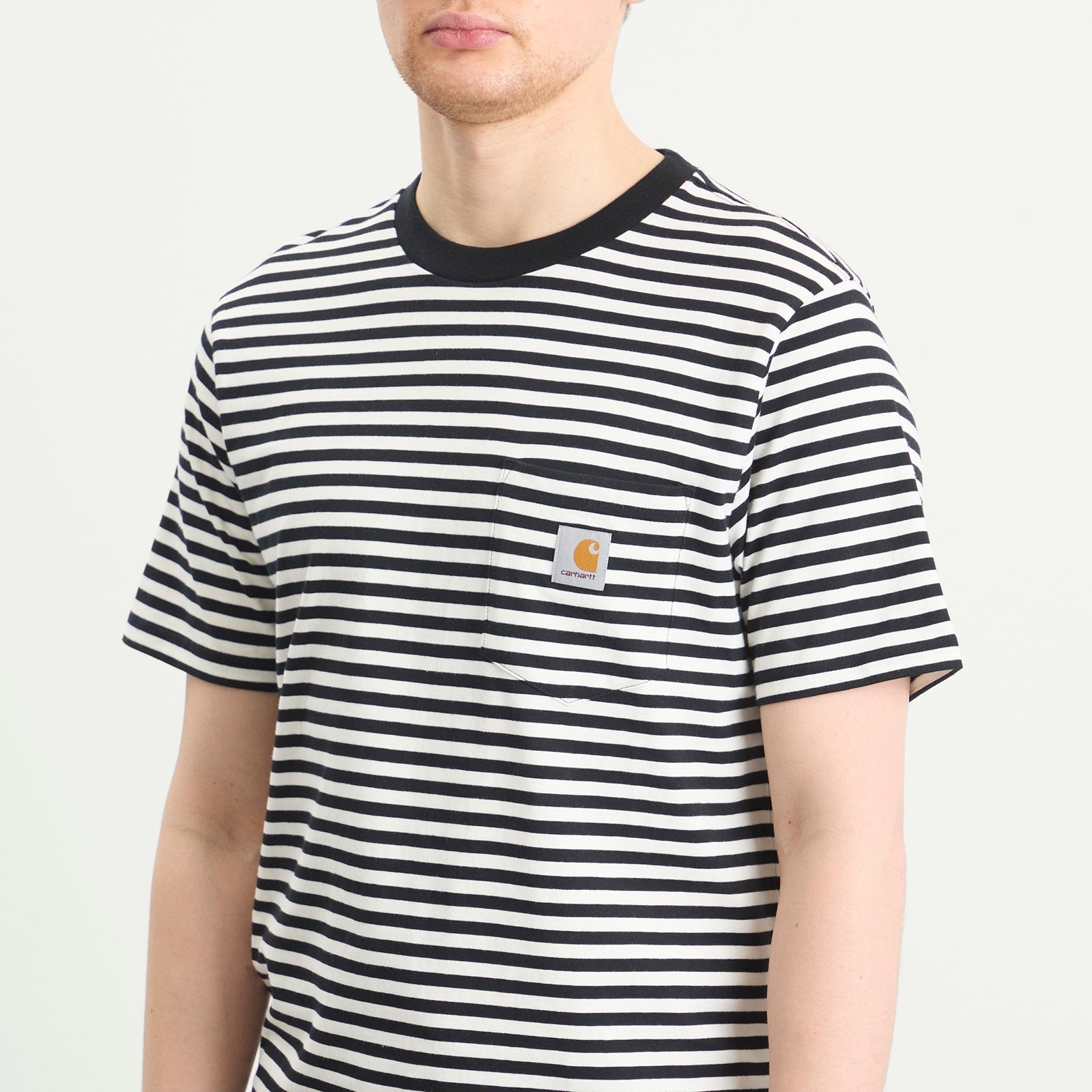 Carhartt WIP Ezra Stripe Pocket T-Shirt