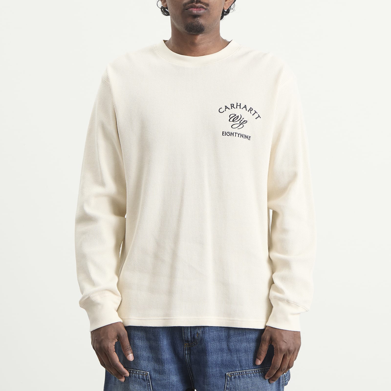 Carhartt WIP Long Sleeve Eightynine Waffle T-Shirt Secondary image