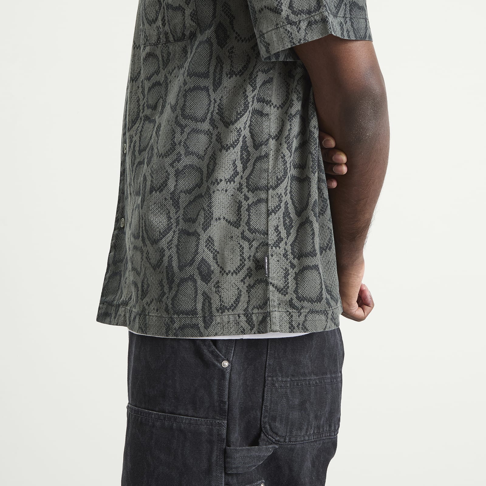 Carhartt WIP Short Sleeve Snake Camo Shirt