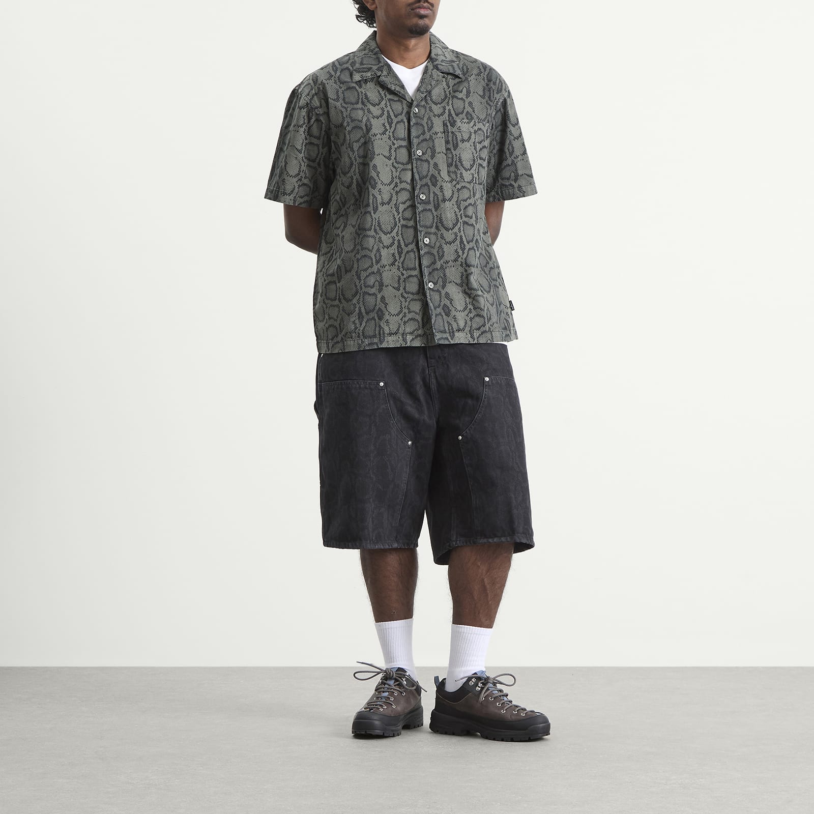 Carhartt WIP Short Sleeve Snake Camo Shirt