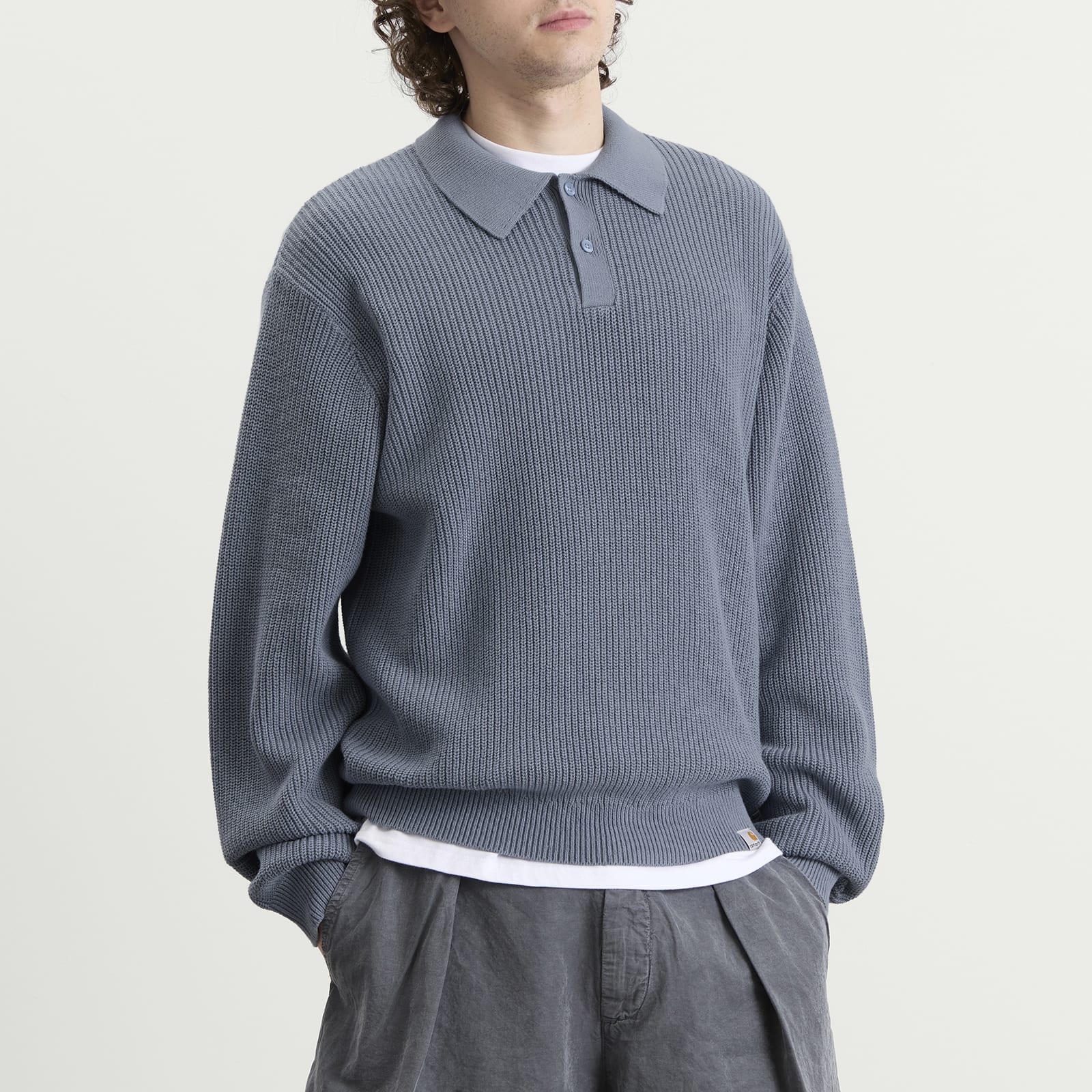 Carhartt WIP L/S Miles Polo Secondary image