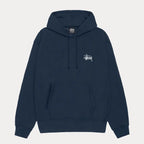 Basic Pullover Fleece Hoodie - basic blue hoodie